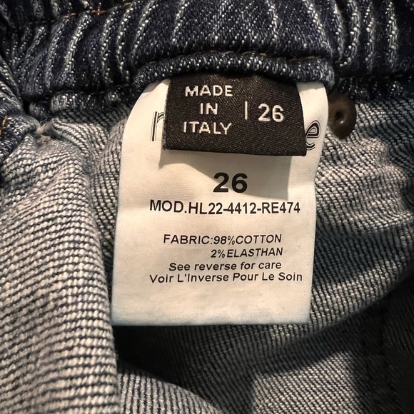 Retrofête Carter Pant NWT Sizes 25 & 26 Dark Bluejay MSRP $325 - Picture 9 of 9